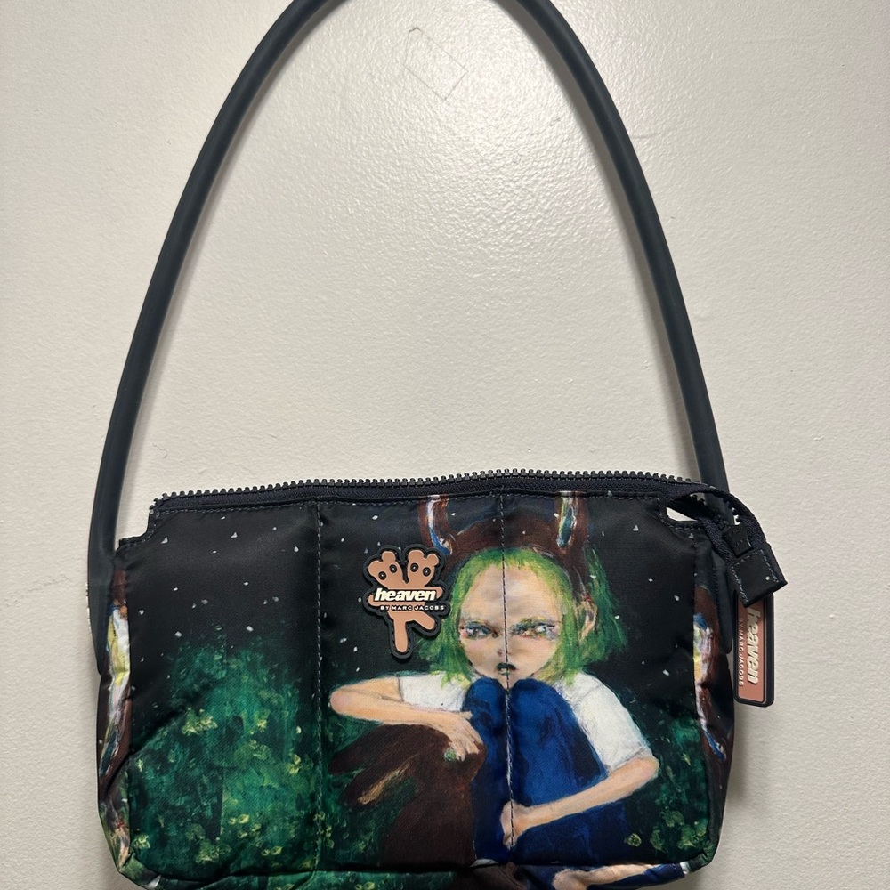 Marc Jacobs limited edition Era Wakiyama nylon shoulder bag with rubber handle